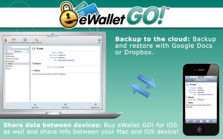 eWallet GO! – Verwalte deine Passwörter, Zugangsdaten, Pins und vieles mehr auf deinem Mac