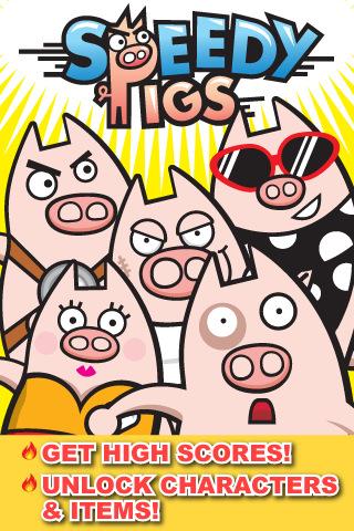 Speedy Pigs – HIGH SPEED WARNING! – Sauschnelle Action für dein iPhone und iPad