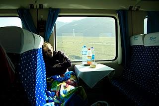 Im Zug nach Lhasa - On the train to Lhasa