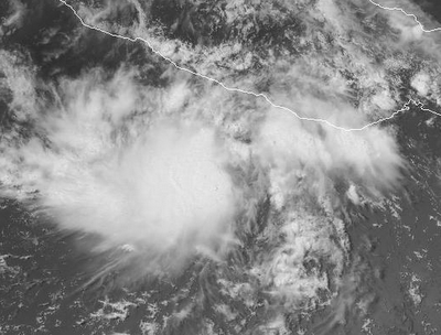 Tropisches Tief 7-E - Tropischer Sturm - Hurrikan GREG zieht in den Pazifik hinaus, 2011, Acapulco, aktuell, Baja California, Greg, Hurrikansaison 2011, August, Mexiko, Vorhersage Forecast Prognose, Zugbahn, 