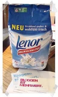 Produkttest: Lenor Vollwaschmittel