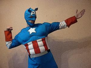 Captain America Pose