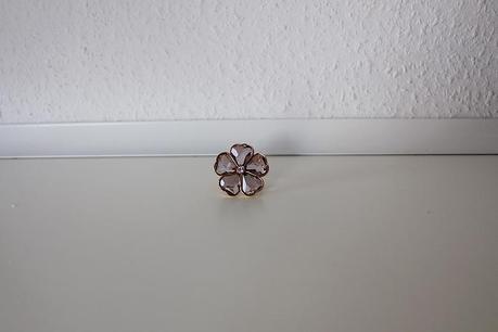 Verliebt: Swarovski Blumen Ring