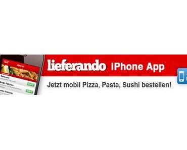 Lieferando – mit dem iPhone unterwegs Essen bestellen