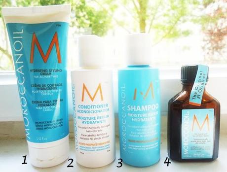 Review: MOROCCANOIL Styling Creme, Conditioner, Shampoo, Treatment