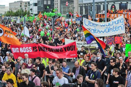 Aufruf zur Großdemonstration “Freiheit statt Angst” 2010 in Berlin