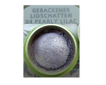 Schnell-Review: alverde gebackener Lidschatten "pearly lilac"