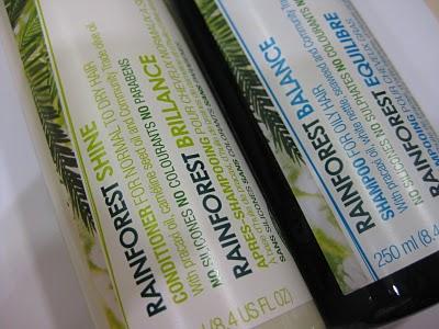 The Body Shop Rainforest Haircare: Shampoo und Conditioner