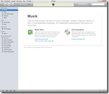 iTunes Startseite