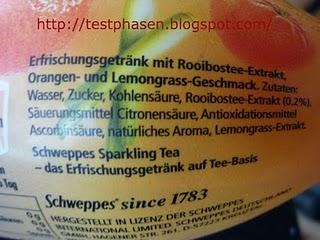 Schweppes Sparkling Tea - Rooibos