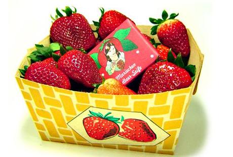 Mariechen – handgemachte Erdbeer-Seife