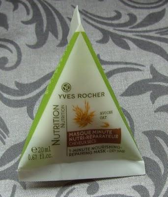 Review Yves Rocher Nutrition Repair-Haarmaske