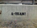 guerilla-graffiti zum kinostart des neuen a-teams