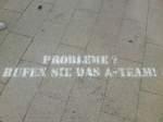 guerilla-graffiti zum kinostart des neuen a-teams