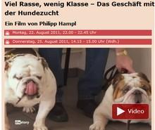 WDR - die halbe Wahrheit zur Hundezucht