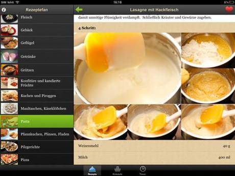 Rezeptefan 1.0: Kochbuch für die iDevices