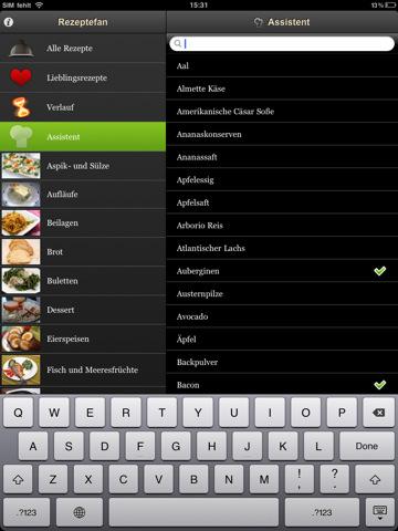 Rezeptefan 1.0: Kochbuch für die iDevices