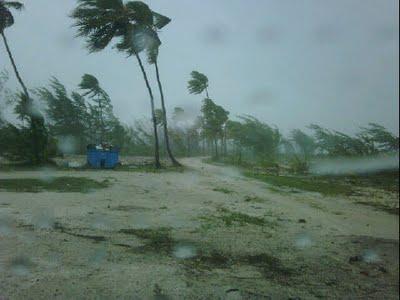 Fotogalerie Hurrikan IRENE auf Crooked Island, Bahamas, Hurrikansaison 2011, Hurrikanfotos, Bahamas, 2011, August, Irene, Sturmflut Hochwasser Überschwemmung, major hurricane, 