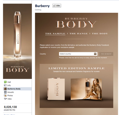 Burberry Body - Das neue Damenparfum (Gratisprobe)