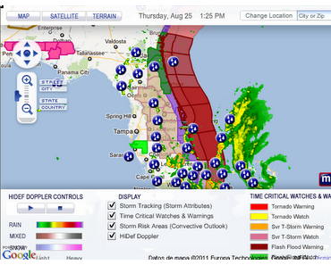 Hurrikan IRENE US-Ostküste (East Coast): Video Briefings, Audio Podcasts, lokale Warnungen und mehr