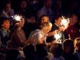 Stimmung im Publikum - THE REAL ABBA tribute bei der Bergwelle in Mariazell