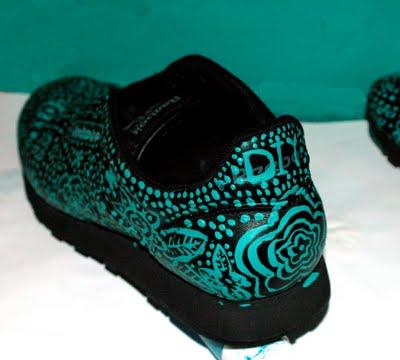 Painted Sneakers