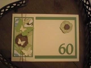 Karte zum 60. Geburtstag