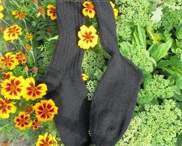 freundlich schwarz und gespannt