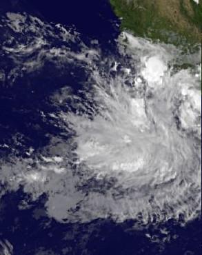 Pazifik aktuell: Tiefdruckgebiet nahe Acapulco könnte zum Tropische Sturm HILARY werden, Hilary, 2011, Acapulco, aktuell, August, Colima, Guerrero, Hurrikansaison 2011, Pazifik, Mexiko, 