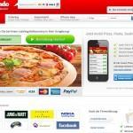 Lieferando.de im Test bei der Bande