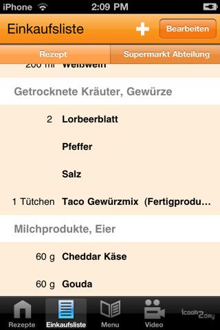 Lieblingsrezepte – 70 tolle Rezepte und 10 Videoanleitungen für leckeres Essen