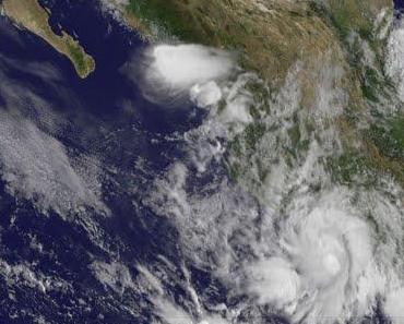 Pazifik aktuell: Tropisches Tief 8-E ---Regen und Wind in Süd-Mexiko (Guerrero, Colima und Michoacán)