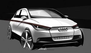 Der neue Audi A2 Concept mit Elektroantrieb