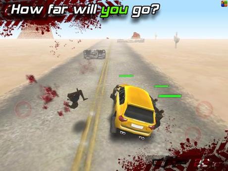Zombie Highway – Wie lange schaffst du es, die Zombis daran zu hindern, auf dein Auto zu springen?