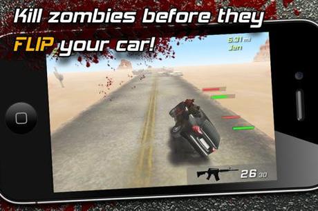 Zombie Highway – Wie lange schaffst du es, die Zombis daran zu hindern, auf dein Auto zu springen?