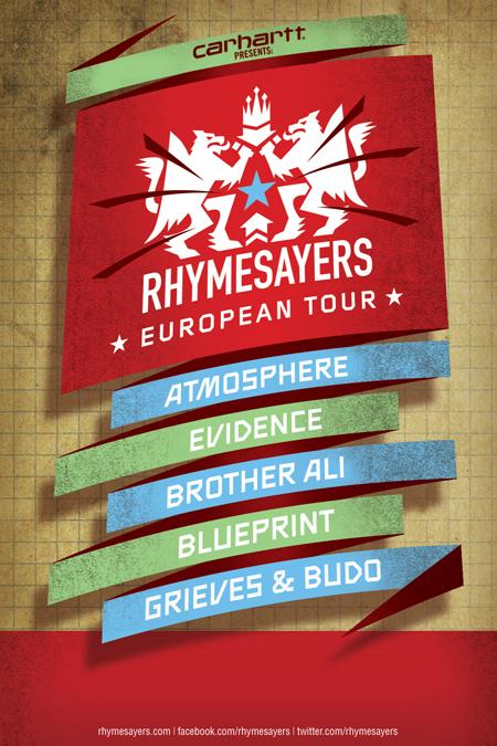 rhymesayers europa tour evidence Carhartt sucht DJ für das Rhymesayers European Tour Mixtape