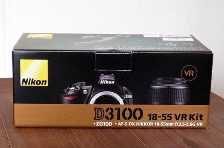 Nikon D3100 Spiegelreflexkamera Verpackung
