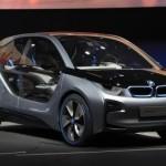 Elektroauto BMW i3 Concept mit Fahrgastzelle aus Carbon
