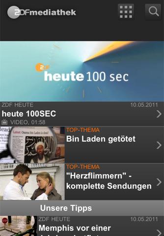 ZDFmediathek – Kostenlos mit dem iPhone, iPod touch und iPad auf verpasste Sendungen zugreifen