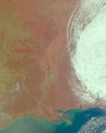 wild fire Texas satellite image tropical storm lee remnants, Texas, Das Wort zum, Louisiana, Lee, Katia, Maria, Nate, USA, US-Ostküste Eastcoast, 