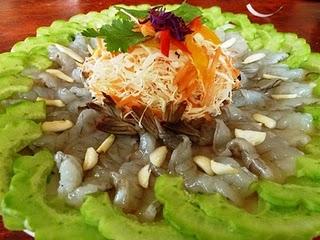 Gung Chae Nam Pla – Rohe Garnelen in  Fischsauce mariniert -  กุ้งแชน้ำปล่า