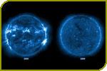 Sonnenfleck 1283 spuckt Sonneneruptionen vier Tage in Folge