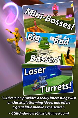 Diversion – Mehr als 200 Charaktere kannst du spielen, vom Alien bis zur Banane aus der Zukunft.