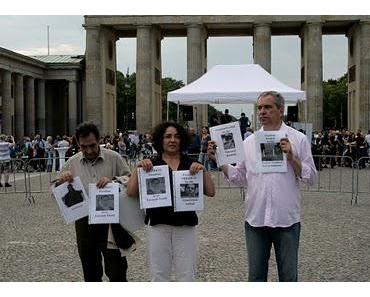 Iran Mahnwach in Berlin (Fotos)