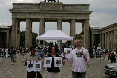 Iran Mahnwach in Berlin (Fotos)