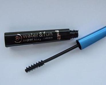 Neu von p2: water&fun; super stay mascara