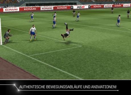 PES 2011 – Pro Evolution Soccer sorgt für echtes Fußballfeeling auf allen iGeräten