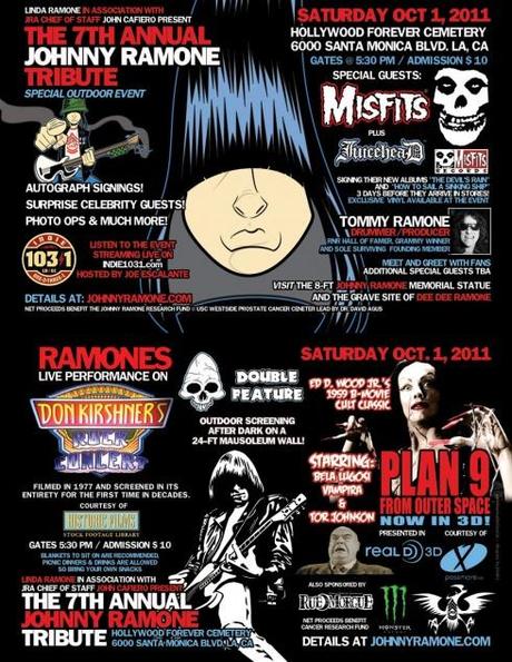 IN LOVING MEMORY OF JOHNNY RAMONE  October 8, 1948 – September 15, 2004