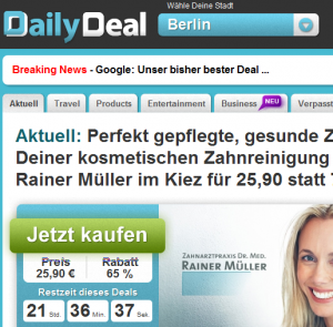 Google übernimmt DailyDeal