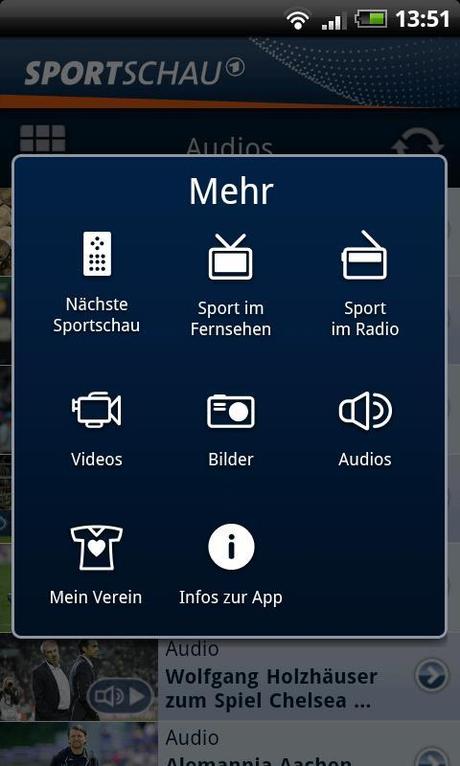 SPORTSCHAU – Jetzt endlich auch für Android verfügbar